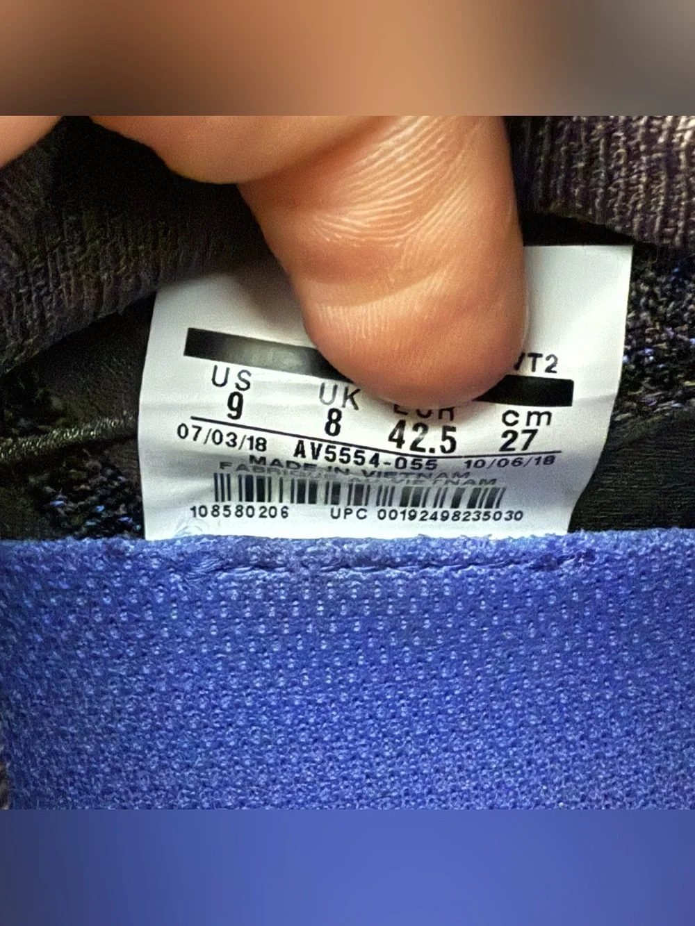 Nike Rise React Flyknit Thunder Grey